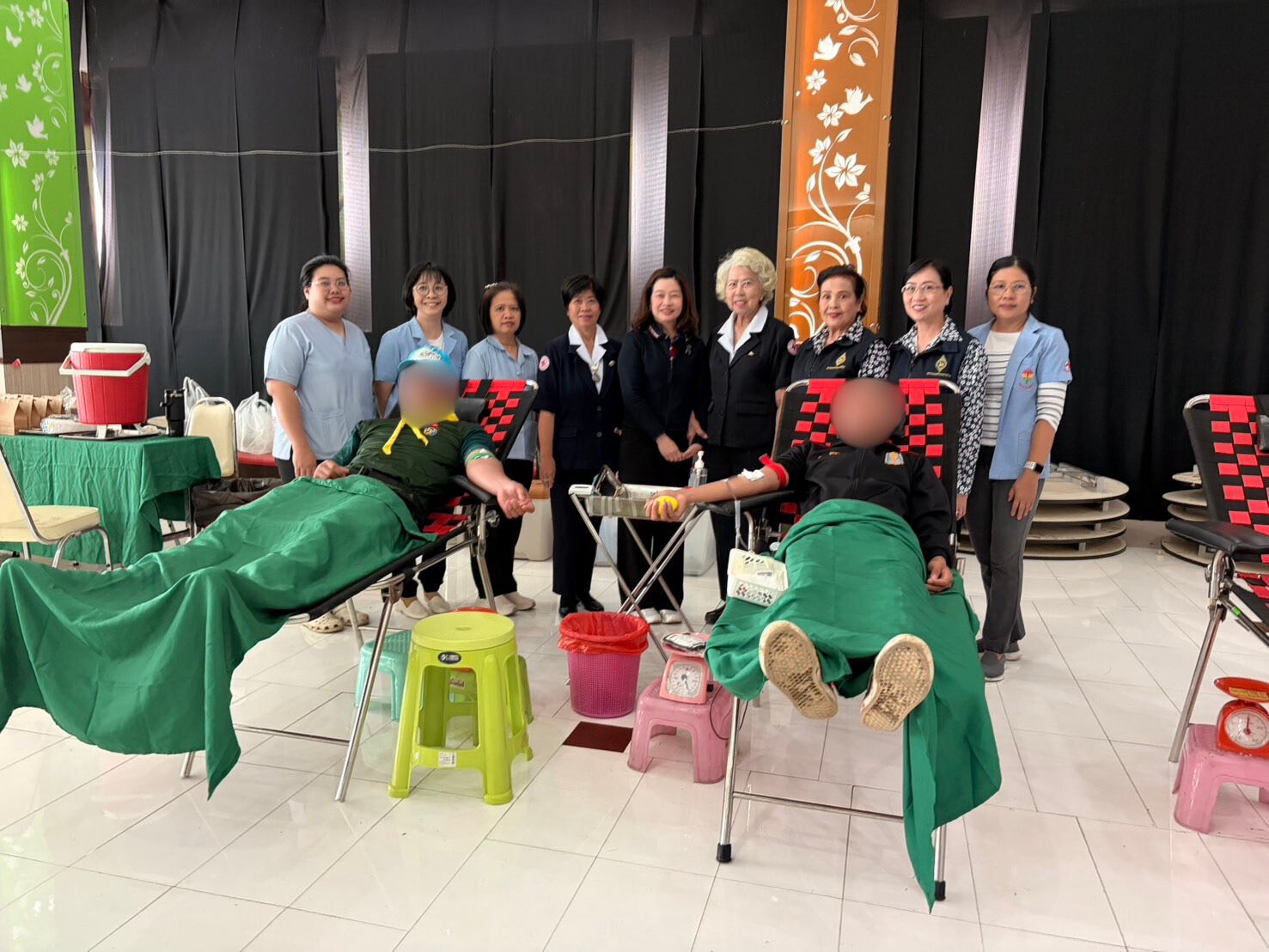 ออกหน่วยเคลื่อนที่เพื่อรับบริจาคโลหิต  ณ บริษัทลำปางเสรีกรุ๊ปจำกัด