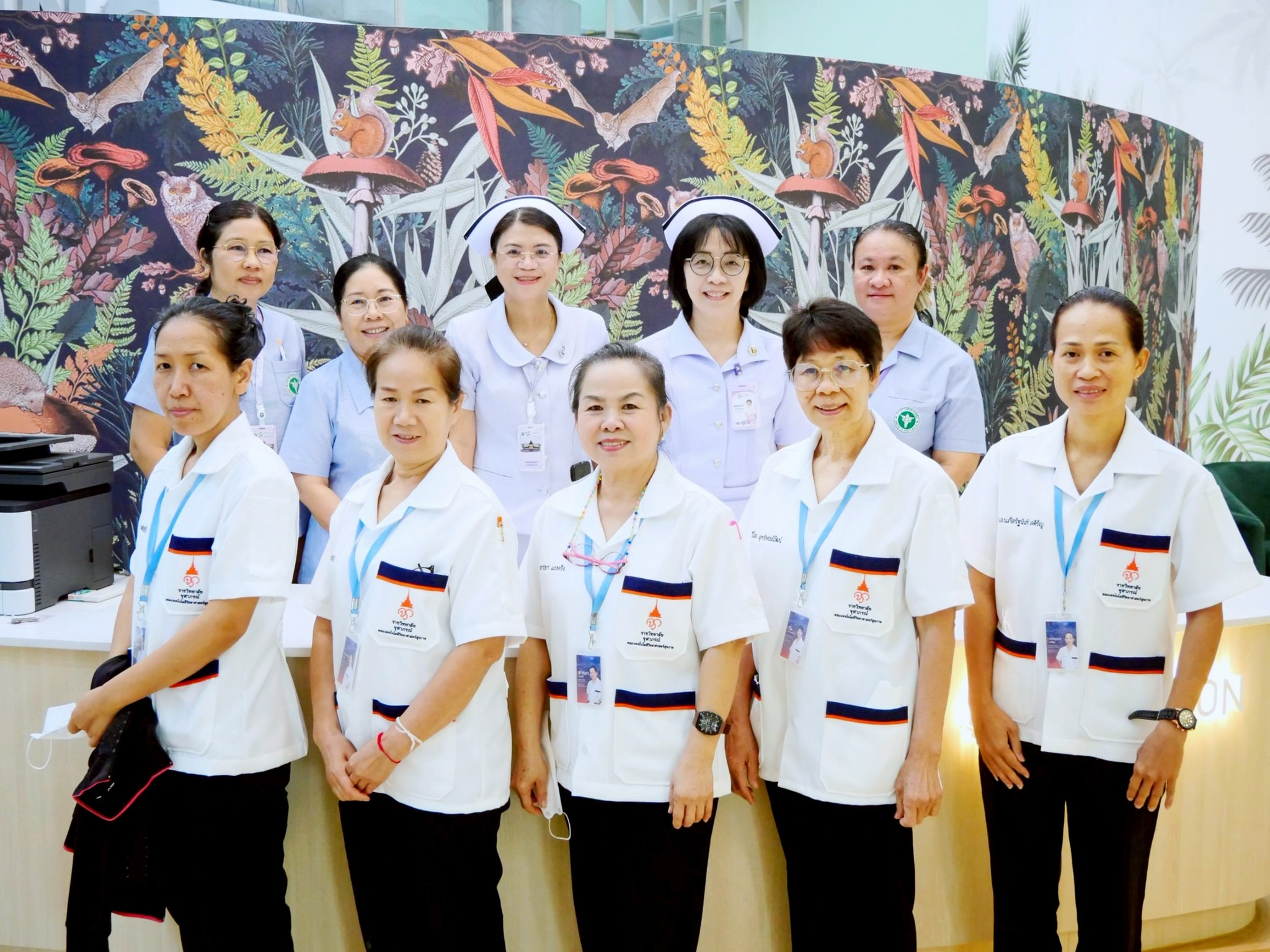 ปฐมนิเทศ ภาคปฏิบัติแก่ผู้เข้าอบรมหลักสูตร ประกาศนียบัตรผู้ดูแลผู้สูงอายุ 420 ชั่วโมง