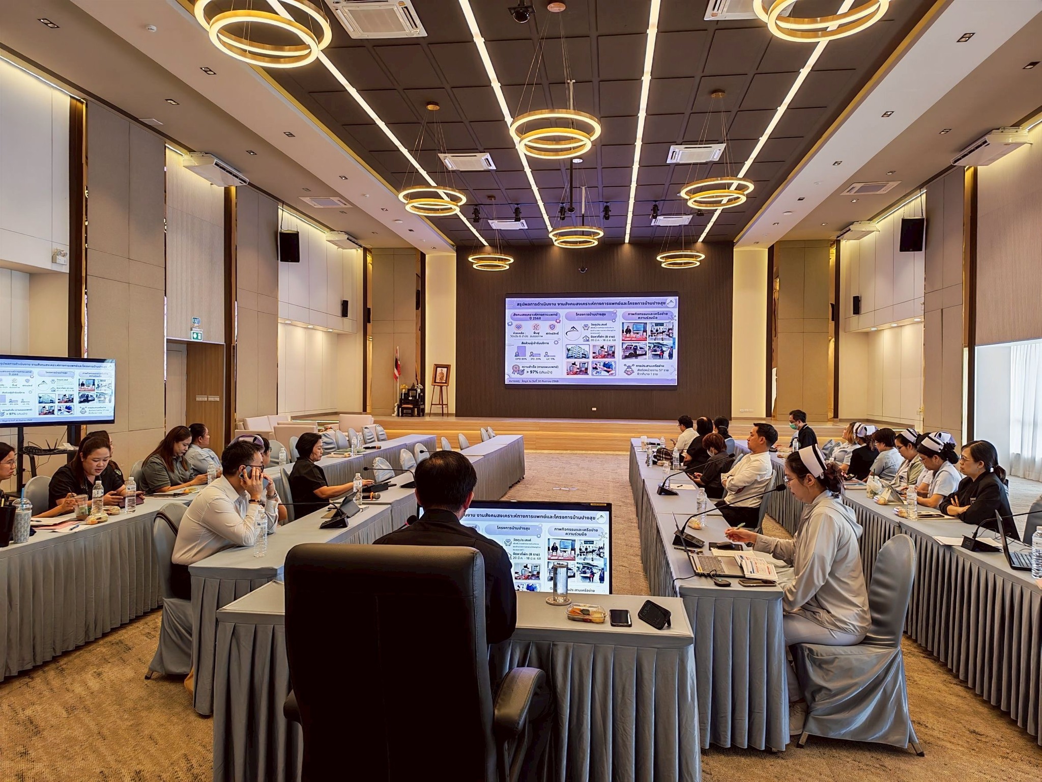 ประชุมคณะกรรมการเพื่อเตรียมความพร้อมรับการเยี่ยมสำรวจ Re-Acc. ครั้งที่ 5  ในวันที่ 28 เมษายน 256